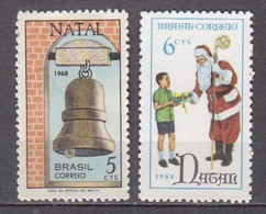 D1254 - BRAZIL Yv N°883/84 (*) NOEL CHRISTMAS - Unused Stamps