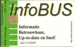 Netherlands: Kpn Telecom - 1998 InfoBus. Mint, Transparent - Public