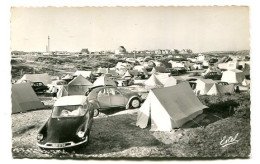 Cpsm 62 :  LE TOUQUET    Camping De La Canche Avec Citroen 2 CV Et DS    A  VOIR  !!!!!!! - Le Touquet