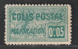 ALGERIE - COLIS POSTAUX - N°10d ** (1924-27) 5c Vert - Sans Surcharge "CONTROLE REPARTITEUR" - Parcel Post