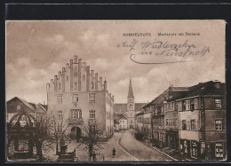 AK Hammelburg, Marktplatz Mit Rathaus  - Hammelburg