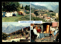 ITALIE - GIGNOD - CAMPING EUROPE - MULTIVUES - Other & Unclassified