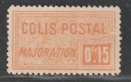 ALGERIE - COLIS POSTAUX - N°11Aa ** (1924-27) 15c Orange - Sans Surcharge "CONTROLE REPARTITEUR" - Colis Postaux
