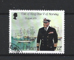 Isle Of Man 1980 Visit Of King Olav V Of Norway  Y.T. 165 (0) - Isola Di Man