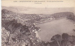 AK 210886 FRANCE - Roquebrune Et Cap Martin - Route De La Corniche - Roquebrune-Cap-Martin