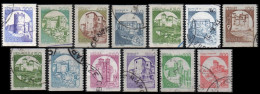 Italia 1981/91 Castelli D'Italia Serie 13 Valori In Bobina - 1971-80: Used