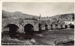 Wales - CRICKHOWELL - River Usk Bridge - REAL PHOTO - Other & Unclassified
