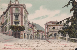 Montreux, Grand Rue ⵙ CLARENS 14.lV.04, Marke Defekt, Ecke U. R. - Montreux