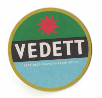 Capsules Ou Plaques De Muselet   SOUS BOCKS BIÈRE VEDETT - Bierviltjes