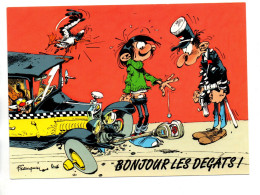 CPM Gaston Lagaffe - Bonjour Les Dégats! - Bandes Dessinées