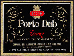 Port Wine Label, Portugal - PORTO DOB Tawny -|- Compª Vinhas Alto Douro. Vila Nova Gaia - Otros & Sin Clasificación