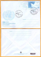 2021 Moldova Moldavie FDC 2021- International Year Of Peace And Trust  Dove Of Peace. - VN