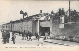 BOURGES - Sortie Des Ouvriers De La Fonderie - Bourges