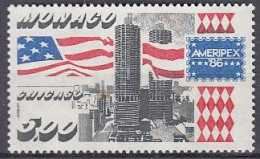 MONACO  1762, Postfrisch **, AMERIPEX '86 Chicago, 1986 - Neufs