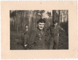 Photo Originale : Militaire : Groupe De Soldats : à Identifier - Guerre, Militaire