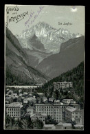 MATIERE - CARTE ALUMINIUM - GRUSS AUS INTERLAKEN - VOIR ETAT - Other & Unclassified