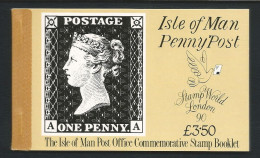 Isle Of Man 1990 150th Anniv. Of Penny Black Booklet Y.T. C 436 ** - Isola Di Man