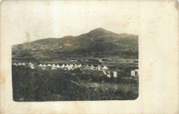 GRECE Militaria Village D'hortaky? Camp D'instrction De Fusil Mitrailleur 1917 Cp Photo    2scans - Griechenland