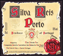 Port Wine Label, Portugal - SILVA REIS PORTO -|- Compª Vinhas Alto Douro. Vila Nova Gaia - Otros & Sin Clasificación