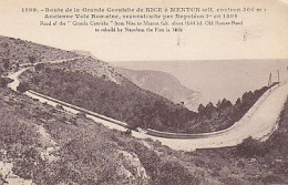 AK 210891 FRANCE - Route De La Grande Corniche De Nice à Menton - Sonstige & Ohne Zuordnung