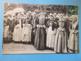 PONT AVEN, FINISTERE, LE PARDON DES FLEURS D'AJONCS, CPA - Pont Aven