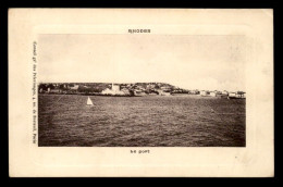 GRECE - RHODES - LE PORT - Grèce