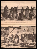 ARMENIE - BRETAGNE - REPRODUCTION CARTE DOUBLE ARMENIE LESSIVEUSES - CANCALE PARCS A HUITRES LEHOERF - EX NUMEROTE N°242 - Armenië