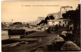 64 / BIARRITZ - Le Port Des Pêcheurs Et L'Eglise Sainte-Eugénie - Biarritz