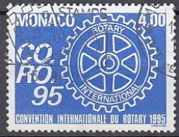 MONACO  2220, Gestempelt, Rotary International, 1995 - Usados