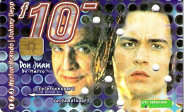 Netherlands: Ptt Telecom - 1997 Cinema, Marlon Brando, Johnny Depp - Publiques