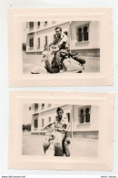 Photo Militaire Scooter Vespa - Lieux