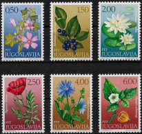 YOUGOSLAVIE - FLORE - N° 1305 A 1310 - NEUF** MNH - Other & Unclassified