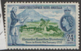 St Christopher Nevis And Anguilla   1958  152   Hamilton  Unmounted Mint - St.Christopher, Nevis En Anguilla (...-1980)