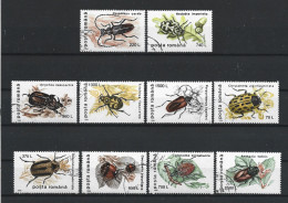 Romania 1996 Insects  Y.T. 4314/4318+4329/4333 (0) - Usado