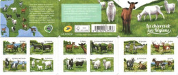 France 2015 Goats Breeds Set Of 12 Stamps In Booklet MNH - Autres & Non Classés