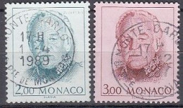 MONACO  2302-2303, Gestempelt, Fürst Rainer III., 1996 - Usados