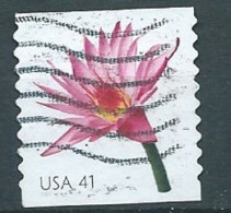 VERINIGTE STAATEN ETAS UNIS USA 2007 BEAUTIFUL BLOOMS: WATER LILY 41¢ USED SC 4172 YT 3972 MI 4279 SG 4763 - Gebraucht