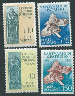 Vaticano 1961; Anniversario Morte Di San Patrizio. Serie Completa Nuova. - Unused Stamps