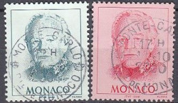 MONACO  2434 II-2435, Gestempelt, Fürst Rainer III., 1998 - Used Stamps