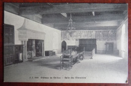 Cpa Château De Chillon ; Salle Des Chevaliers - Autres & Non Classés