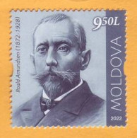 2022  Moldova Personalities Who Changed The World History Roald Amundsen (1872-1928), Norvegian Explorer 1v Mint - Moldavie