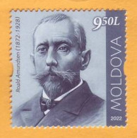 2022  Moldova Personalities Who Changed The World History Roald Amundsen (1872-1928), Norvegian Explorer 1v Mint - Moldavië