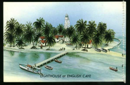 Cayes Of Belize 1984 Carnet Histoire Phare De English Cave Lighthouse Cayes Of Belize History Booklet MNH - Faros