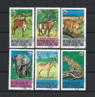 Haute-Volta 1979 WWF Animals  Y.T. 488/493 (0) - Alto Volta (1958-1984)