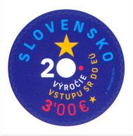 SLOVAKIA 2024 - 20th Anniversary Of The Slovak Republic‘s Entry Into The EU - Unused Stamps