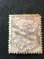 NATAL  SG 70  6d Bright Reddish Violet  FU - Natal (1857-1909)