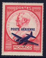 Monaco // 1946 Poste Aérienne // Timbre Avec Surcharge  Timbres Neufs** MNH  No. Y&T 14 - Luchtpost