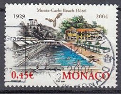 MONACO  2707, Gestempelt, 75 Jahre Monte Carlo Beach Hotel, 2004 - Gebraucht