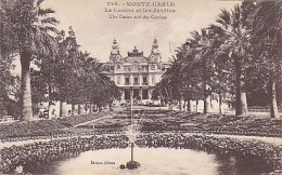 AK 210900 MONACO - Monte Carlo - Le Casino Et Les Jardins - Casinò