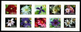 Guernsey 2004 - Mi.Nr. 990 - 999 Folienbogen - Postfrisch MNH - Blumen Flowers - Sonstige & Ohne Zuordnung